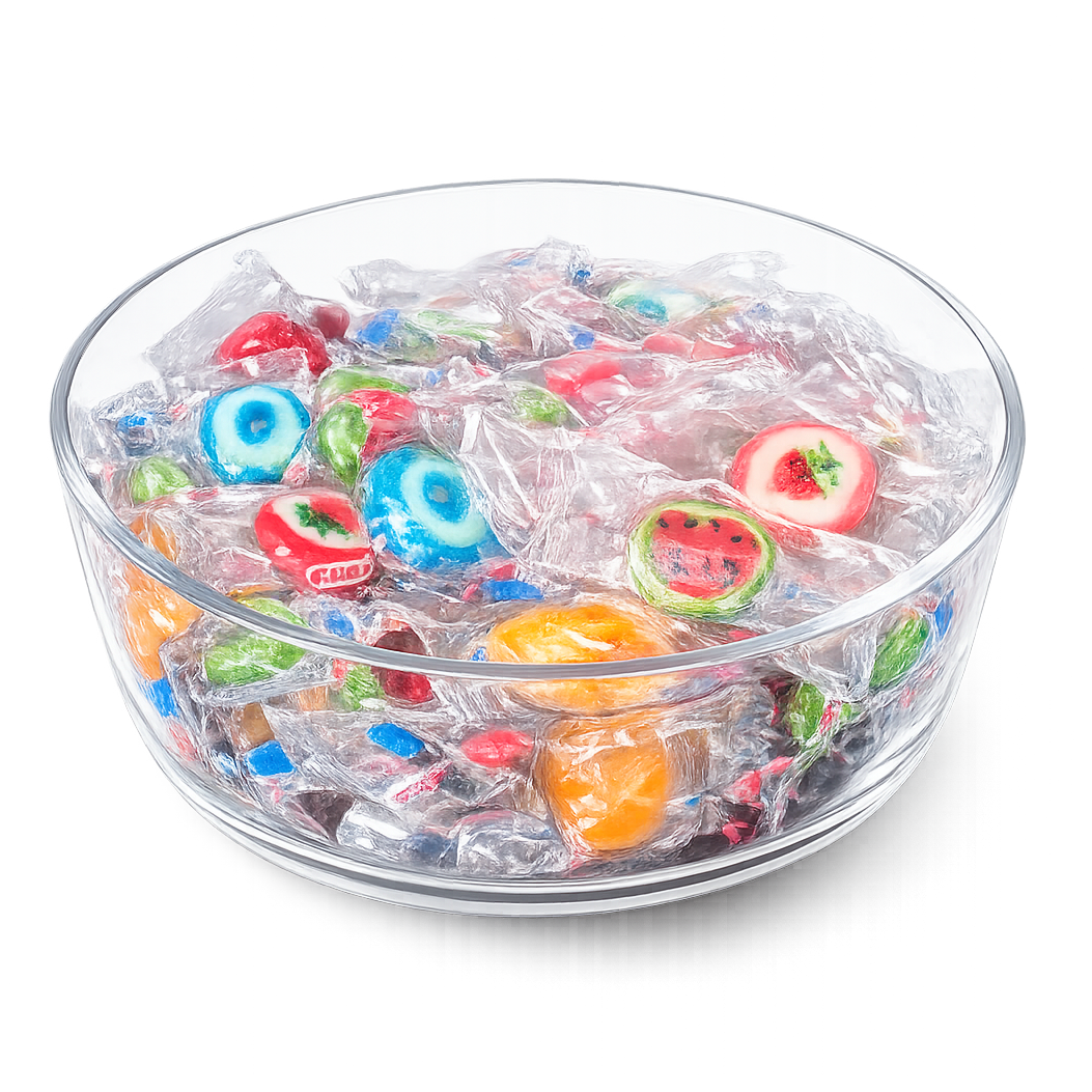 Handcrafted Glass Storage Jar with Wooden Mother-of-Pearl Star Mosaic Lid