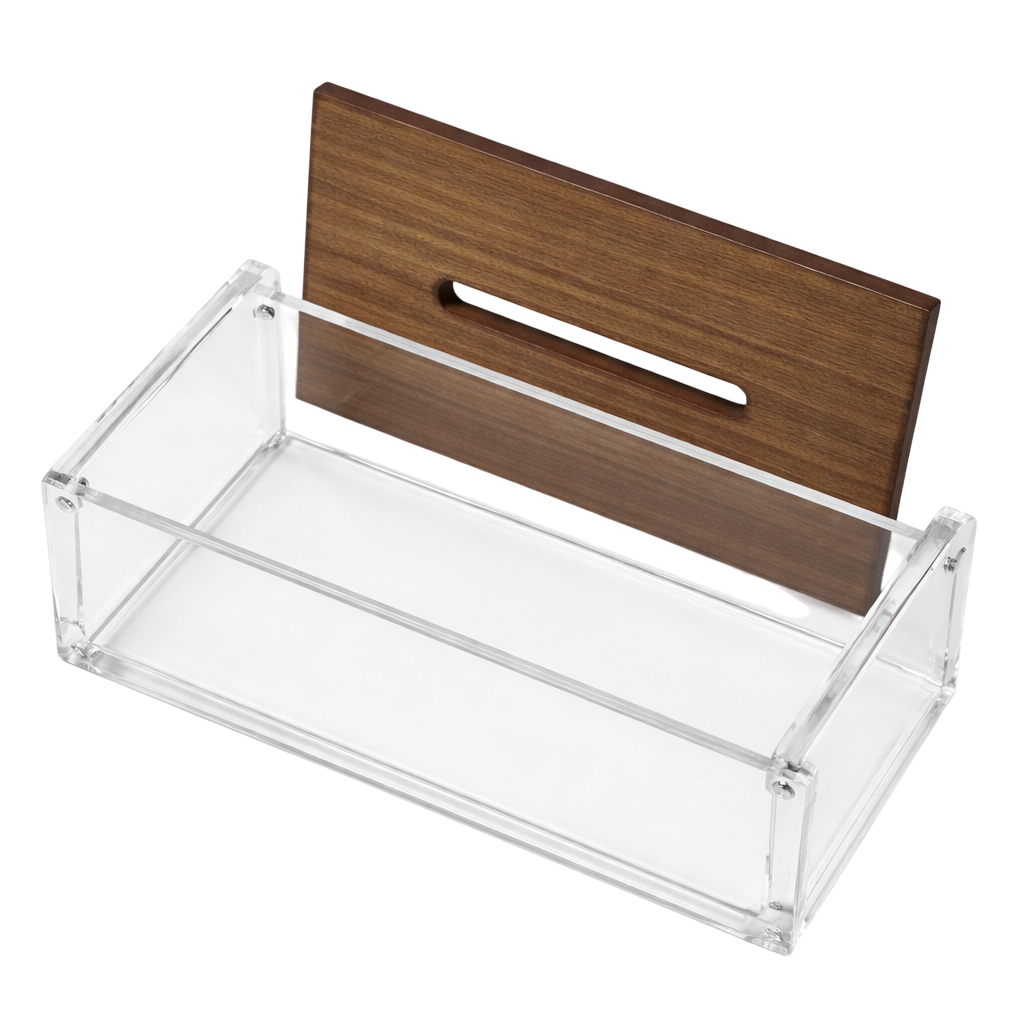 Recto Pearl Facial Tissue Holder – Handcrafted Mother-of-Pearl Luxury Cover