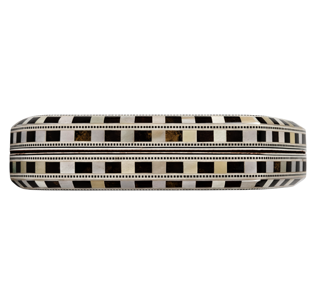 Rondi Msadaf Special Women’s Bag – Handcrafted Mother-of-Pearl Rectangular Evening Clutch