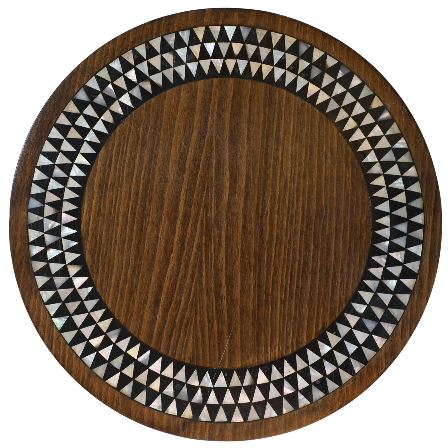 Zakharif 2 Wooden Inlaid Lid – 20 cm Decorative Food Holder