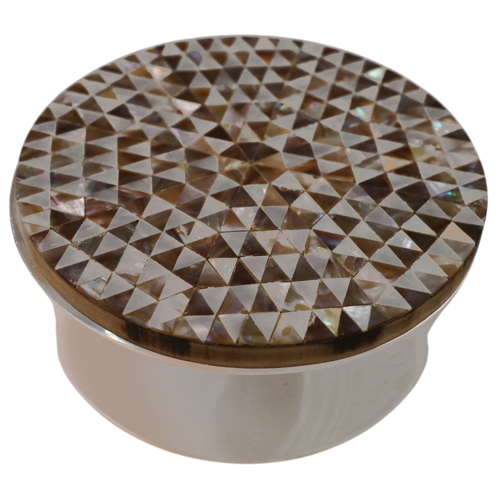  Zakharif 5 Wooden Inlaid Lid – 15 cm Decorative Food Holder 