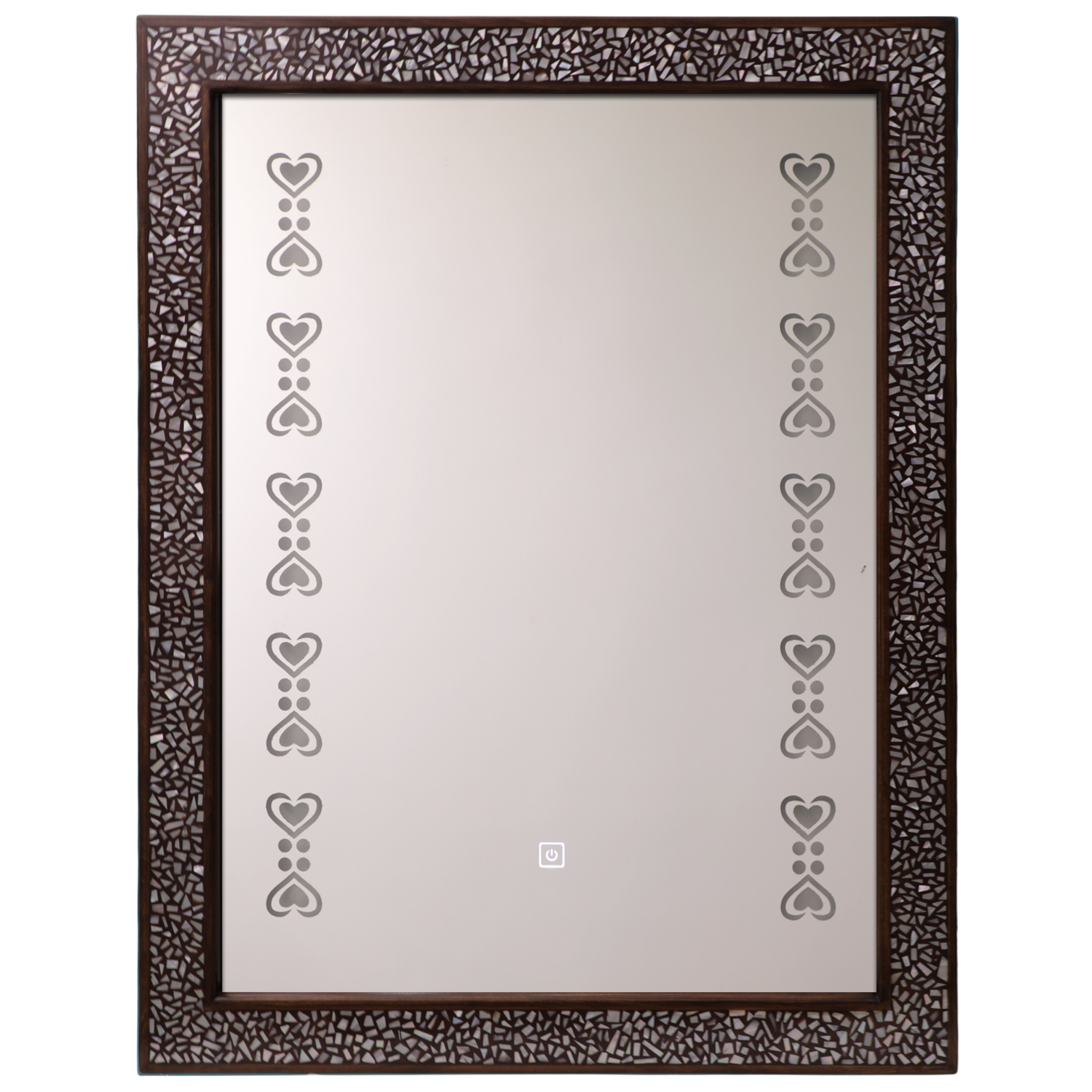 Zakhrafat Brown lighting mirror