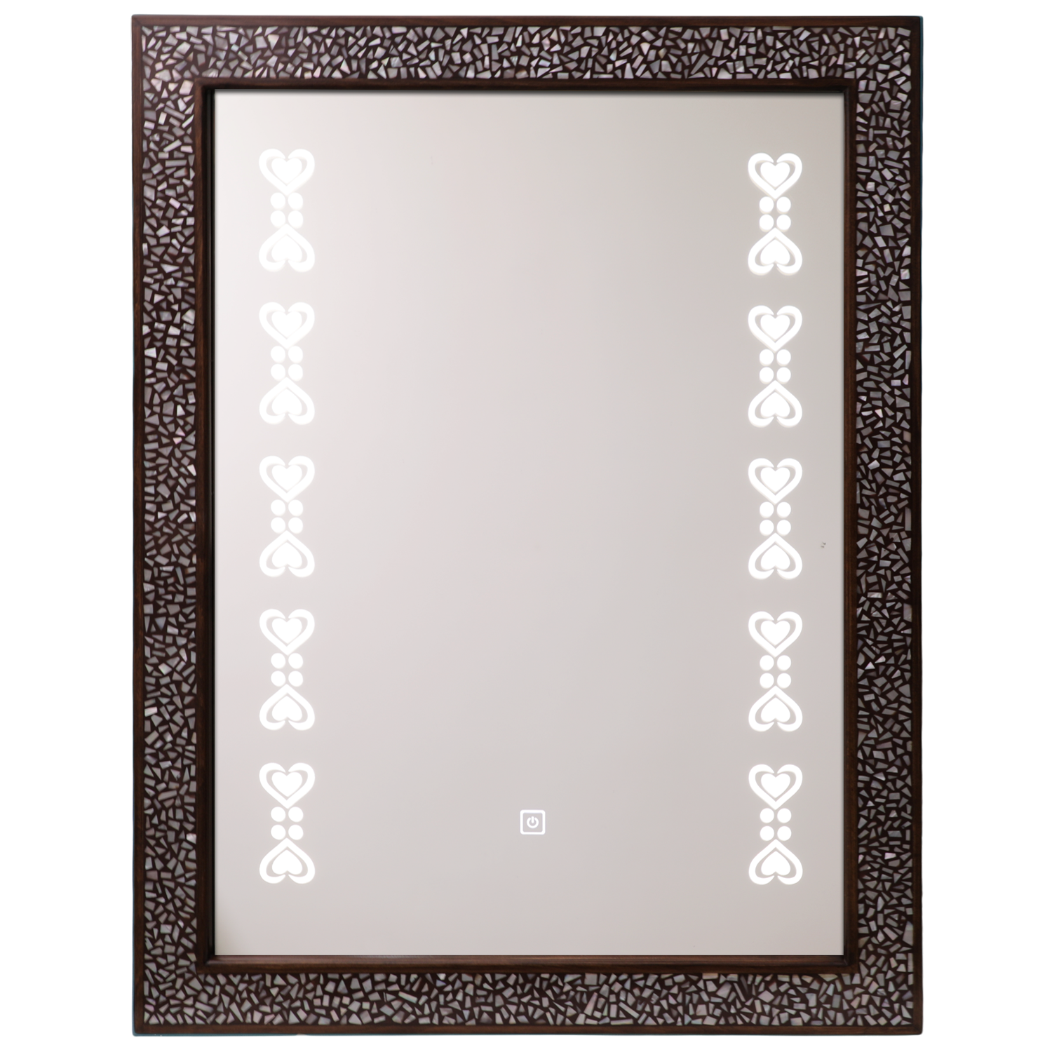 Zakhrafat Brown lighting mirror