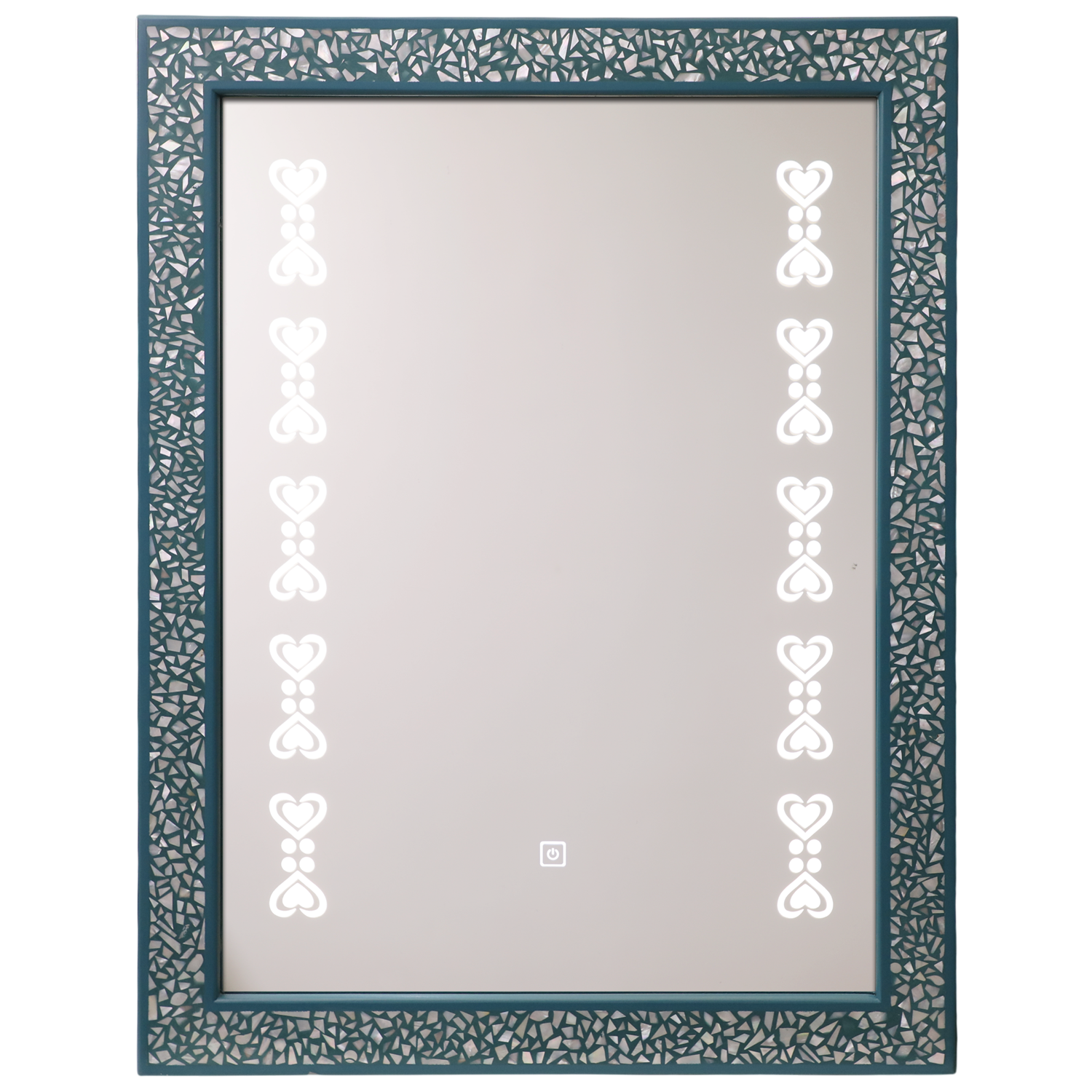 Zakhrafat Green lighting mirror
