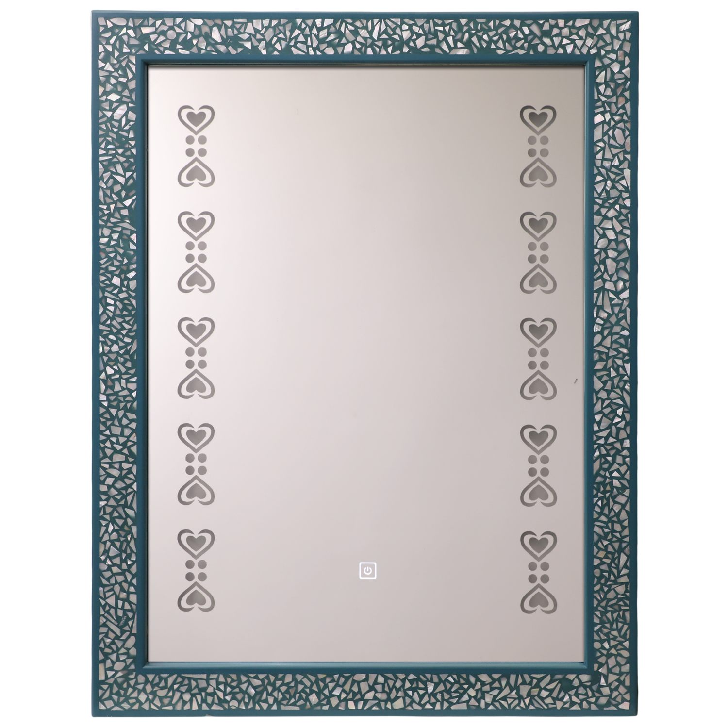 Zakhrafat Green lighting mirror