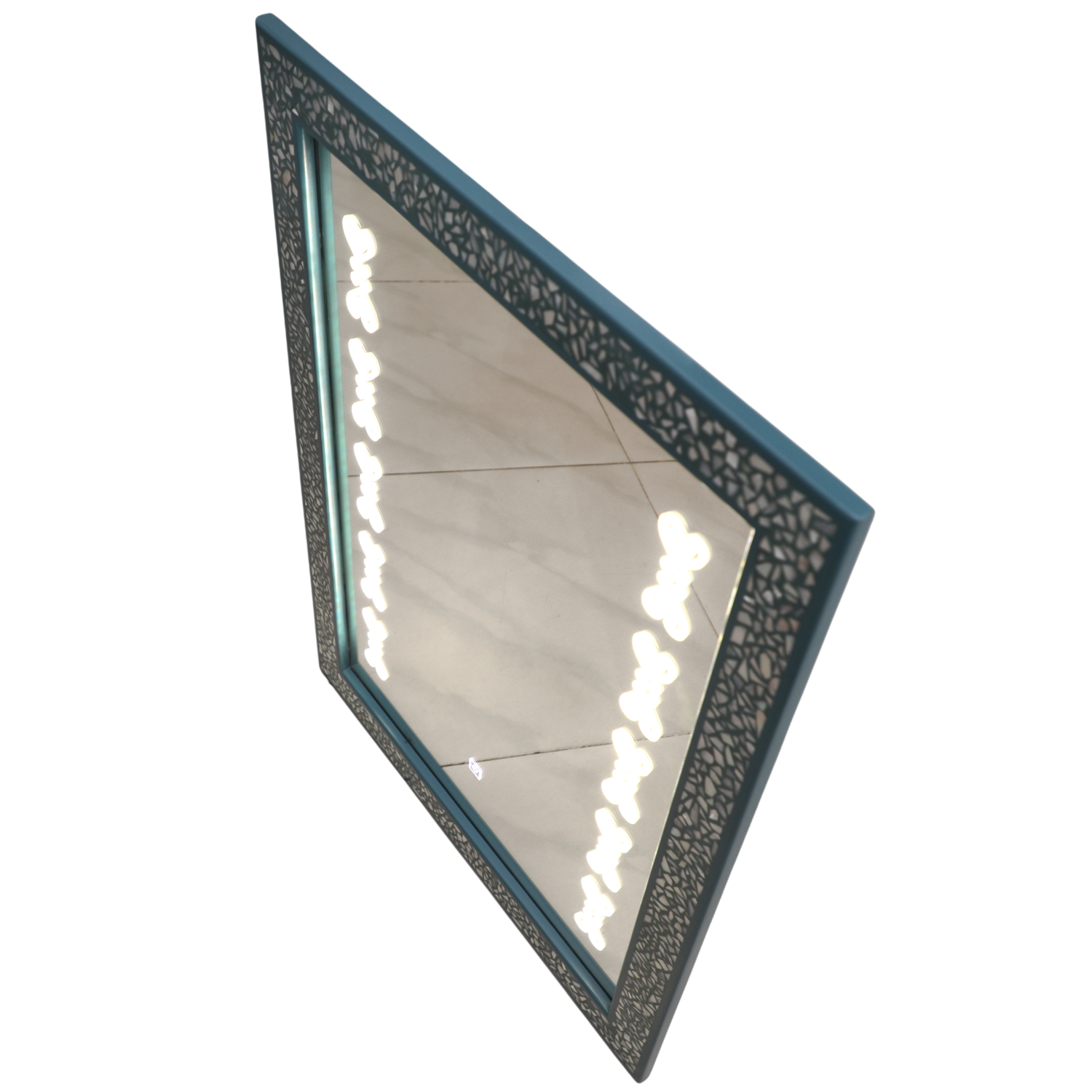 Zakhrafat Green lighting mirror