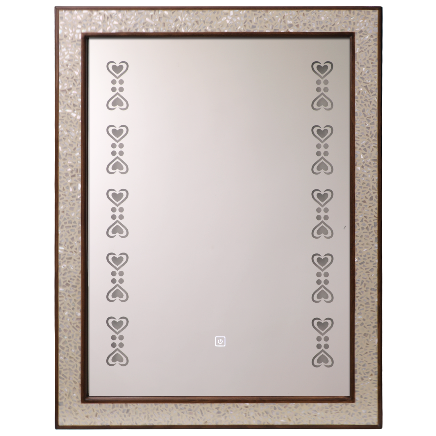 Zakhrafat Off-white lighting mirror